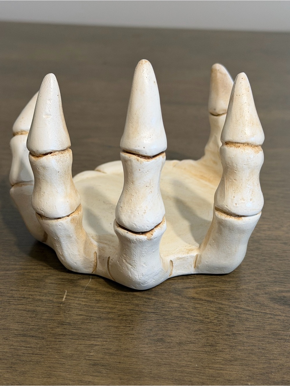 Yankee Candle Halloween Skeleton Hand Candle Holder 4x5” - Picture 3 of 6